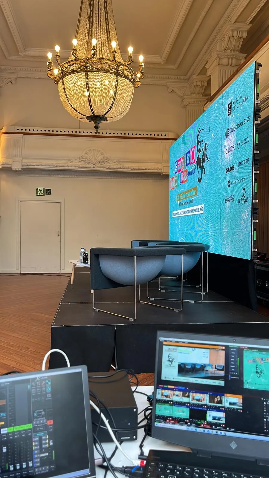 Galería de eventos (cultura, conferencias)