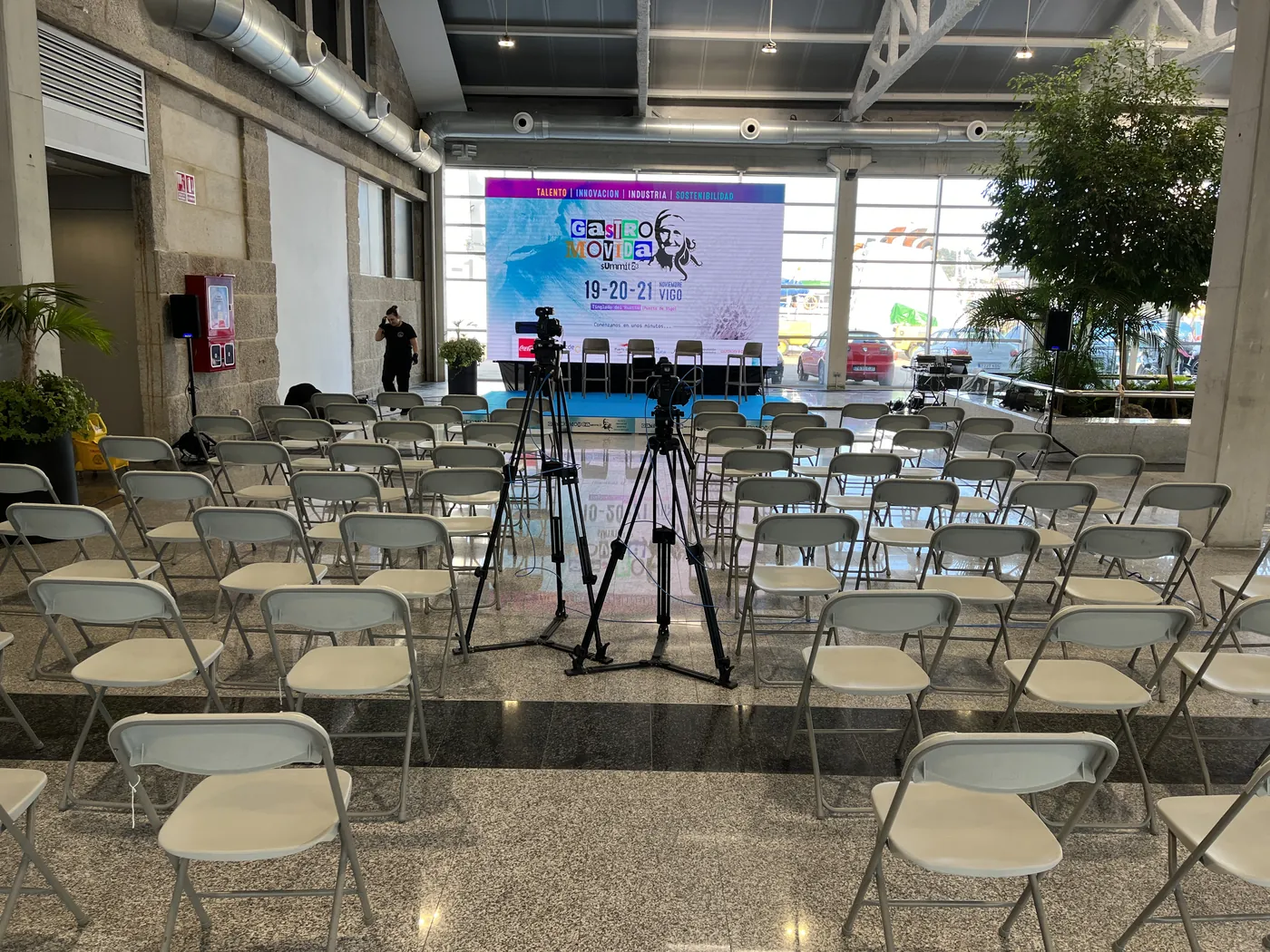 Galería de eventos (cultura, conferencias)